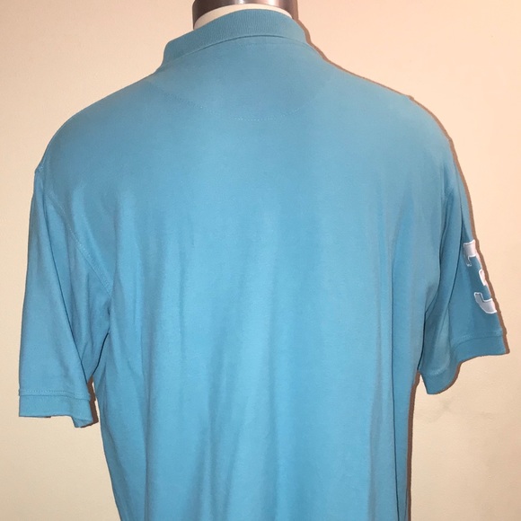 Beverly Hills sky blue polo shirt XXl - Picture 5 of 6